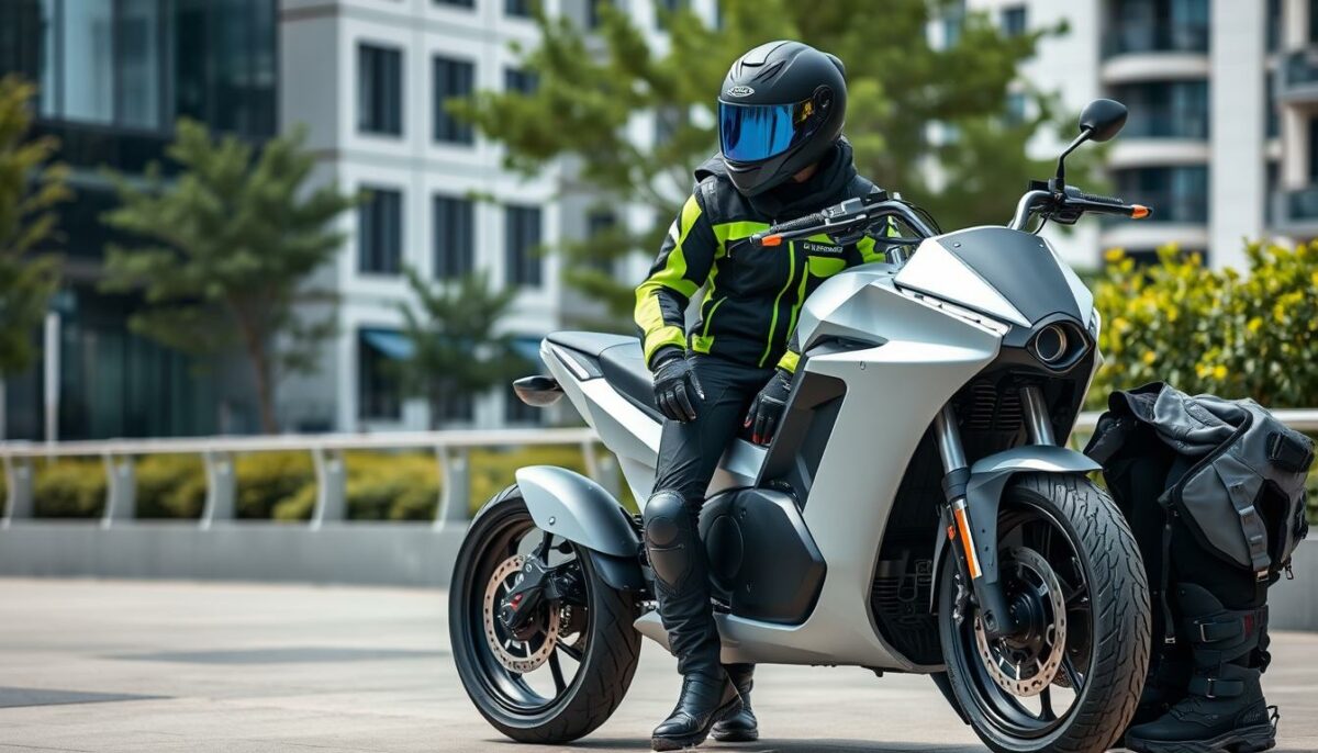 electric motorcycle apparel