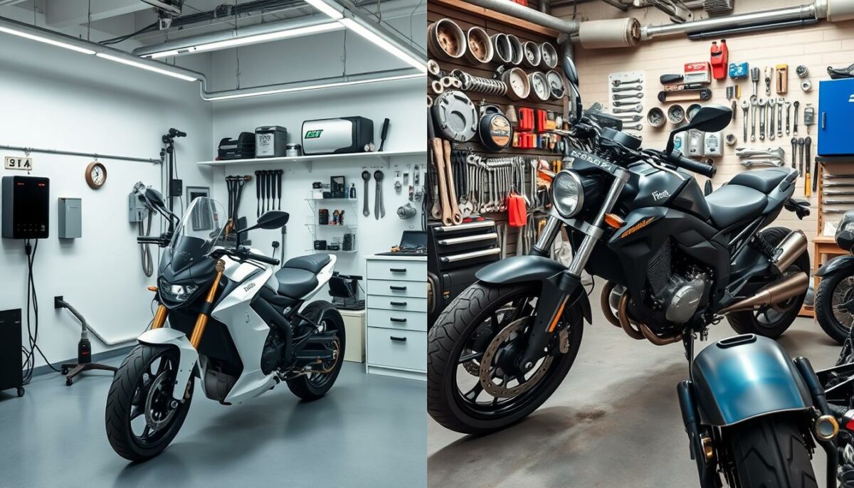 electric vs gas motorcycle maintenance needs