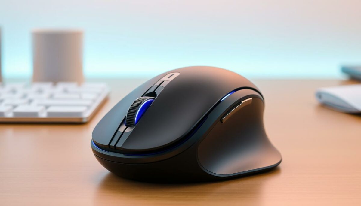 ergonomic design of eGrom mouse